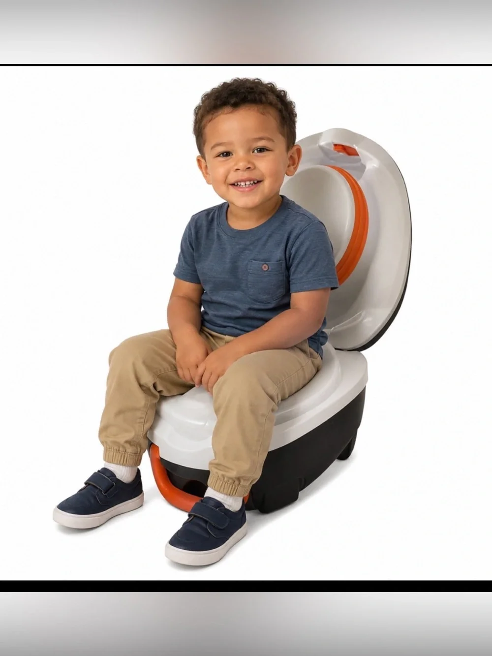 My Carry Potty - Penguin Travel Potty, Award-Winning Portable Toddler Toilet